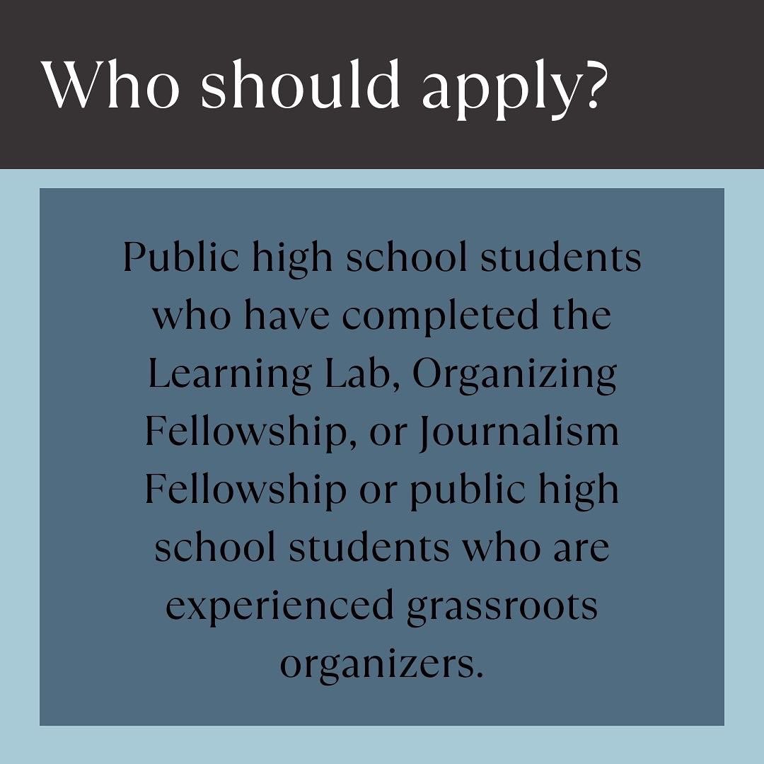Want to know more about what programs we offer at Student Voice? See more about the Ambassadors Program below! Remember: programs launch Monday, August 1st!!