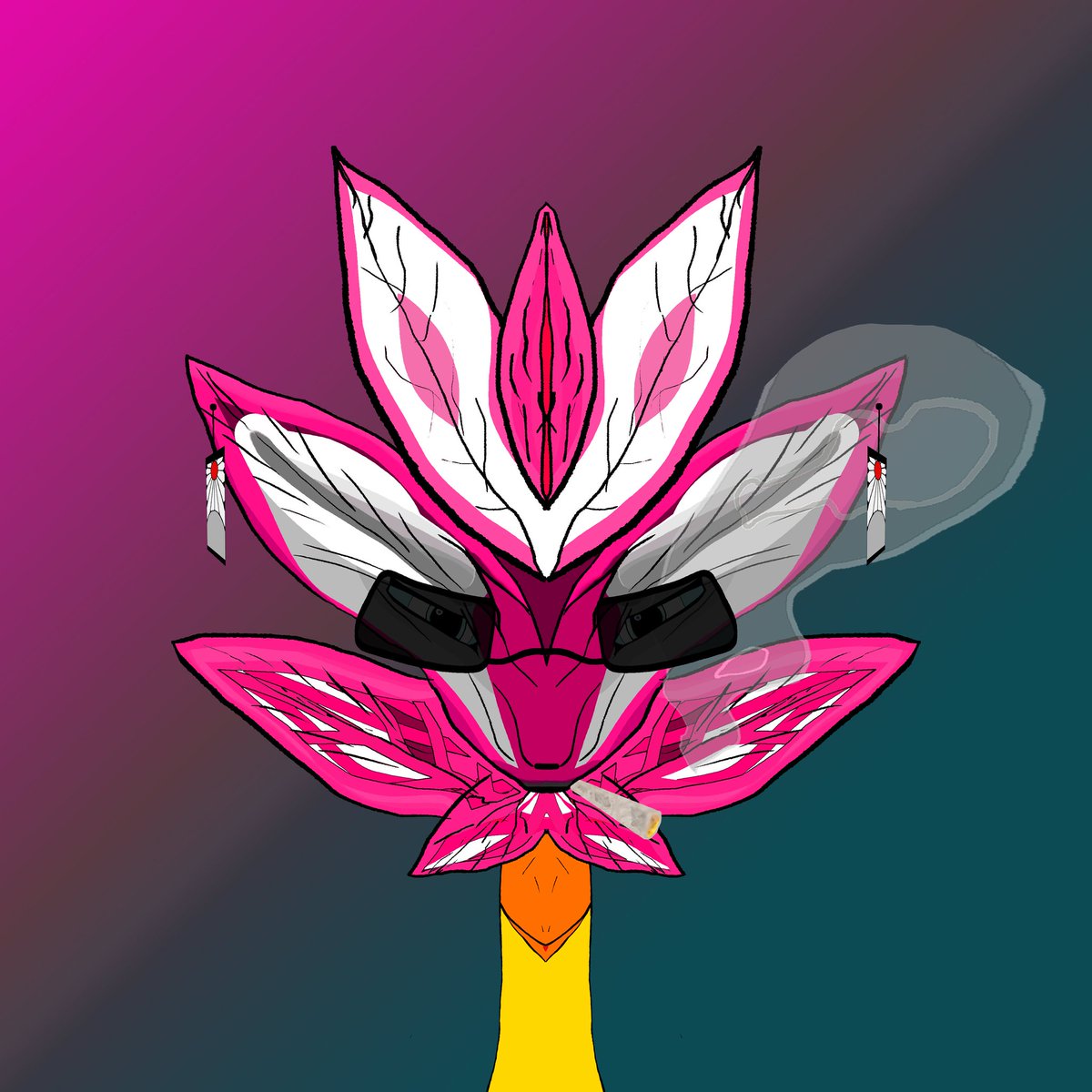 Now how has this Golden Goose snuck into the CroMorphs collection you may wonder.🤔👀🦟

The CroMorphs can morph into many creatures! 🌱🦊🍀🐥🦁

Find 1 !!
Golden Goose in the CroMorphs collection!🐥