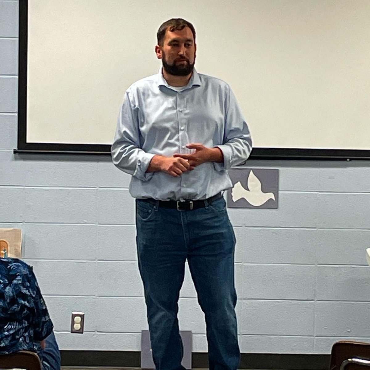 JohnForKansas3's tweet photo. I spent the afternoon with a women’s group at Olathe Church of the Nazarene and listened to their concerns. 
#church #prolife #christian #women #republican #election #values https://t.co/6kNM4SOMbN