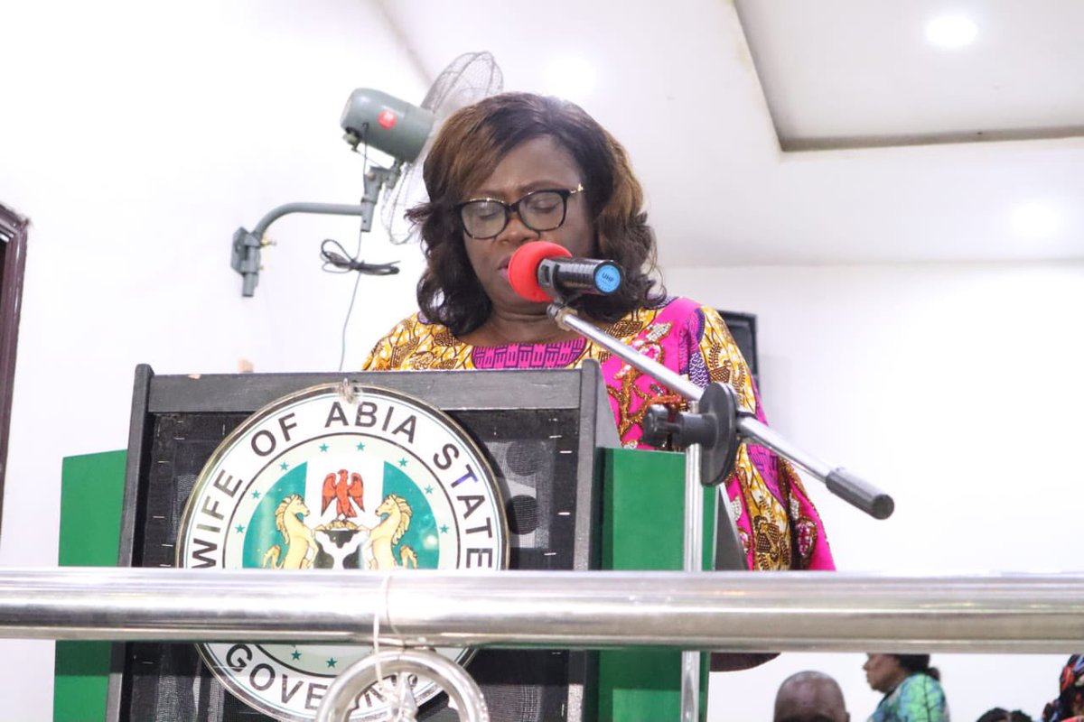 NgoOkechukwu's tweet photo. As the keynote Speaker during the  during the 17TH ANNIVERSARY ( LOGLA) , l joined the wife of the Abia Governor Deaconess to lend my voice on a topic very passionate to my heart . 

“WAGING WAR AGAINST GIRL-CHILD TRAFFICKING &amp; RAPE, THE ROLE OF LOCAL GOVERNMENT WOMEN” https://t.co/5T3wcBITlo