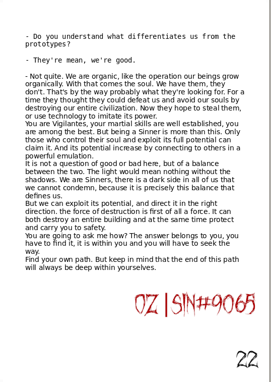 <a href="/operationSIN/">operationSIN</a> #SinnerHobbies 
My hobby is to try to write stories, just for fun. Here is one (very unofficial) inspired by the <a href="/operationSIN/">operationSIN</a> , featuring my friends <a href="/YildizDural/">🌸yildiz🌸 ☯️ | Operation SIN</a> , the famous Crocodile Rider (🙏🙏🙏), @MerryAlesc <a href="/zeta7eth/">Zₑₜₐ</a> and <a href="/diskordyshka/">Regina🔴</a> .
#WeAreSINNERS