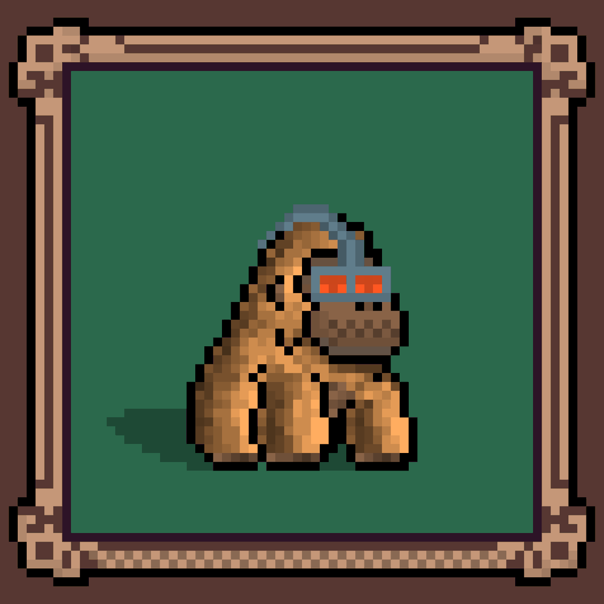 Who is ready for this new Rilla today?! 
Let me see some !mini 🙌

#minirilla #minirillanft #nft #pixelart