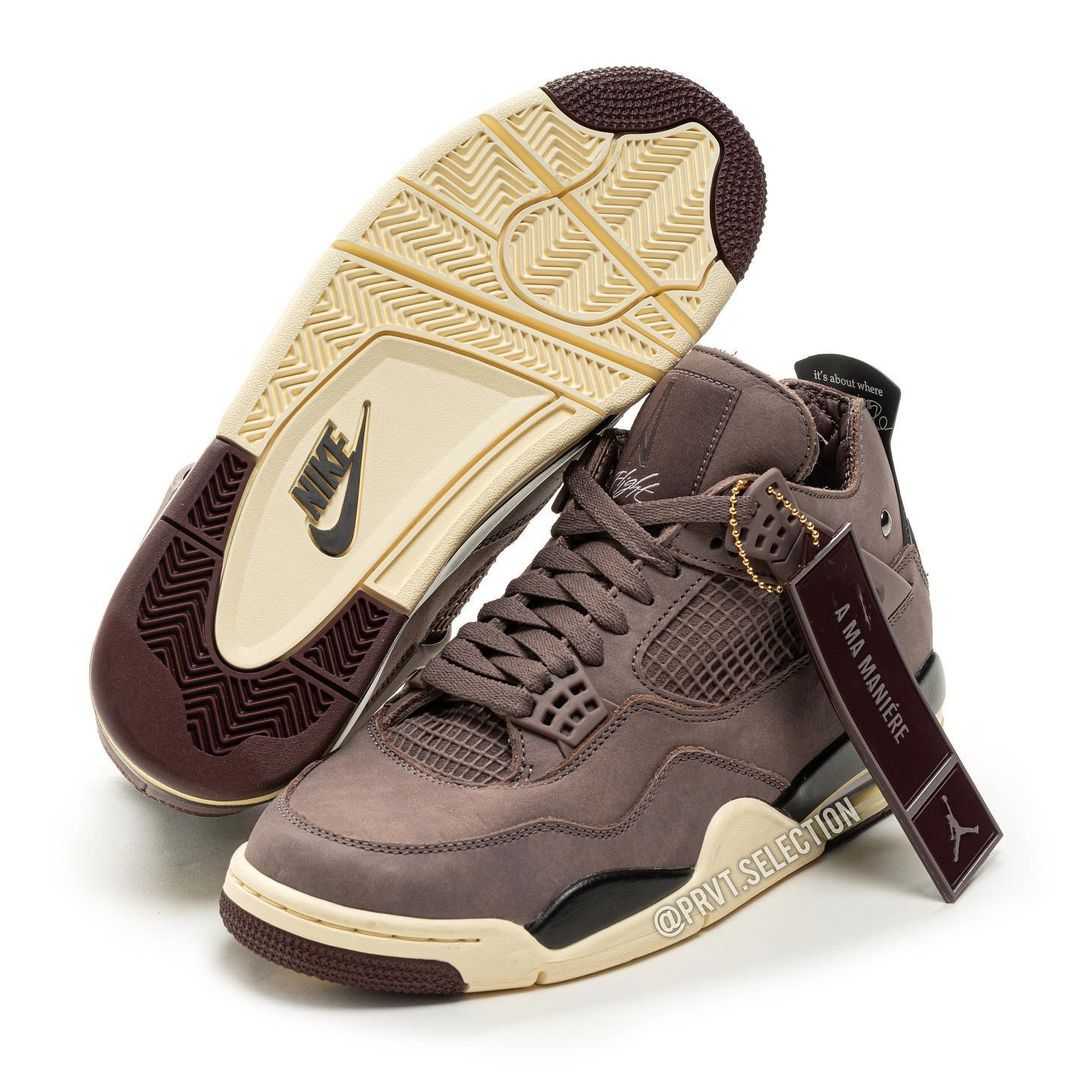 JustFreshKicks's tweet photo. DETAILED LOOK: A Ma Maniére x Air Jordan 4 "Violet Ore" 🍷 https://t.co/g9B30Bbgjc https://t.co/Sj9sAIMXD0