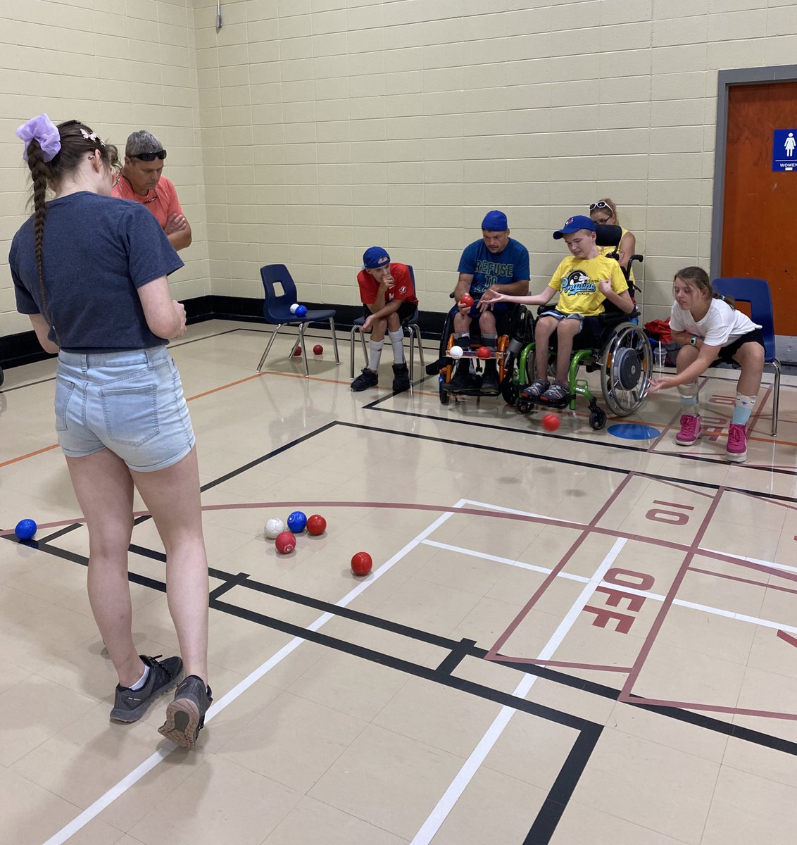 We love Thursdays at the Port Weller Community centre! Having a blast with our Rec Boccia athletes (pictured here). Our competitive Boccia and Sitting Volleyball programs follow after! <a href="/St_Catharines/">St. Catharines</a> <a href="/BrockRecreation/">Brock Recreation</a>