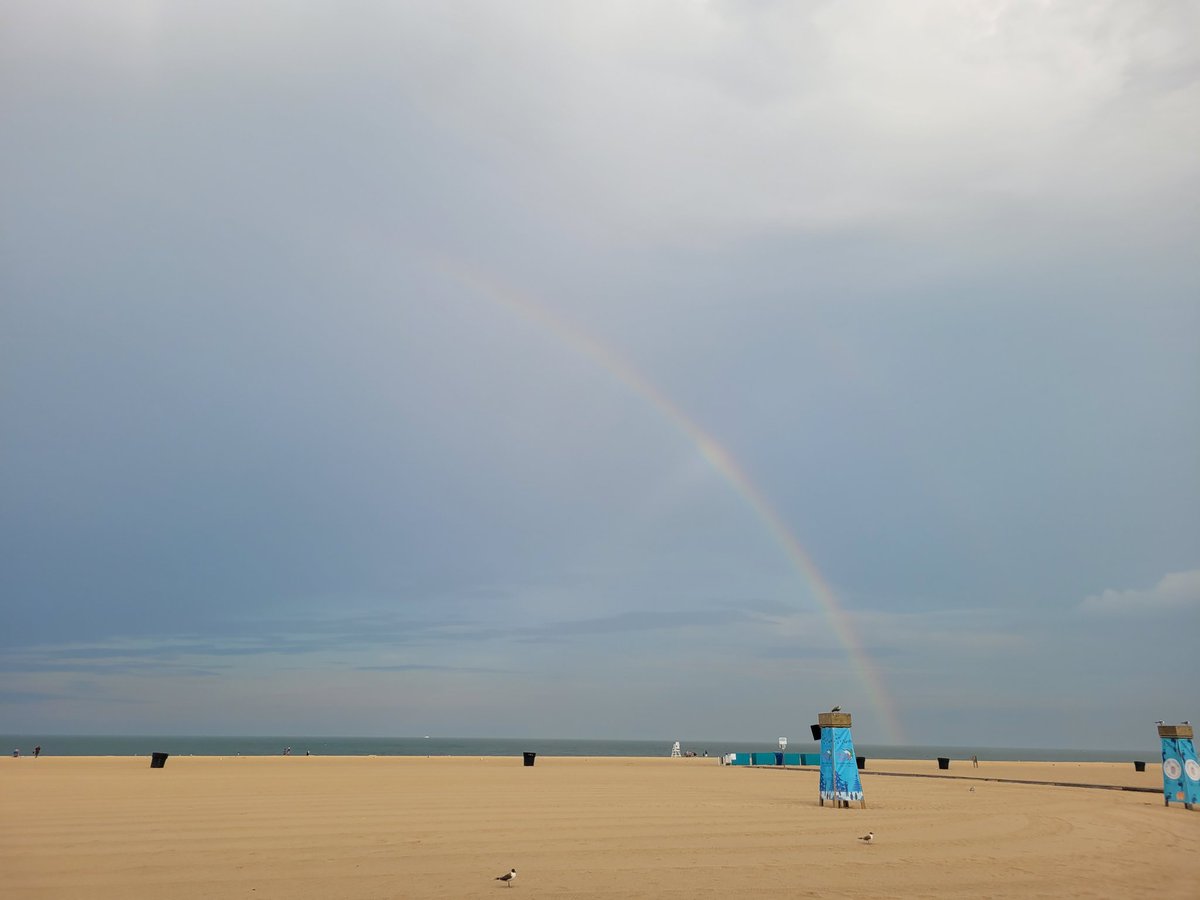 Rainbow at the boardwalk