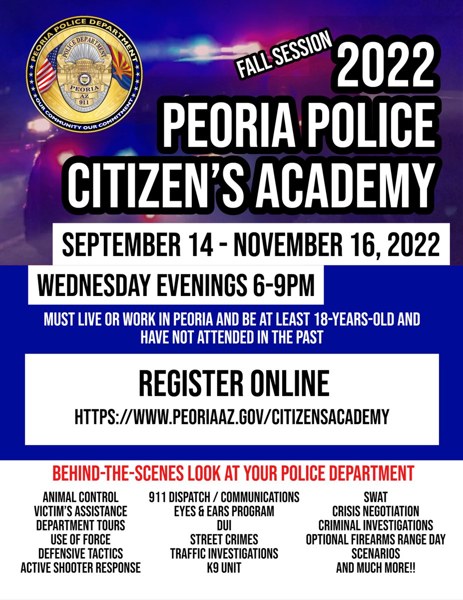 Peoria Police (AZ) tweet media