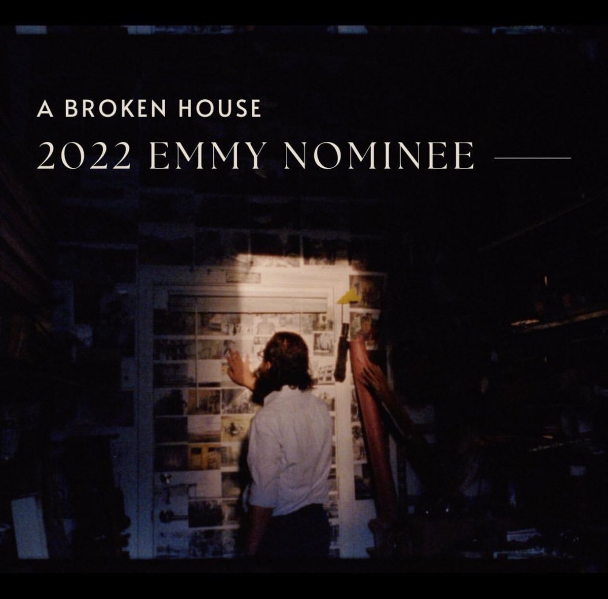 Thrilled to see “A Broken House” by <a href="/JimGoldblum/">Jimmy Goldblum</a> that we scored get an Emmy nomination in the Oustanding Documentary Short category: deadline.com/2022/07/2022-e…
