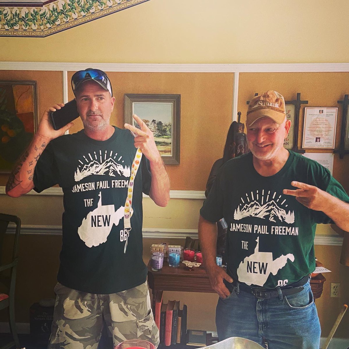 Nice shirts, guys! #thenew86th