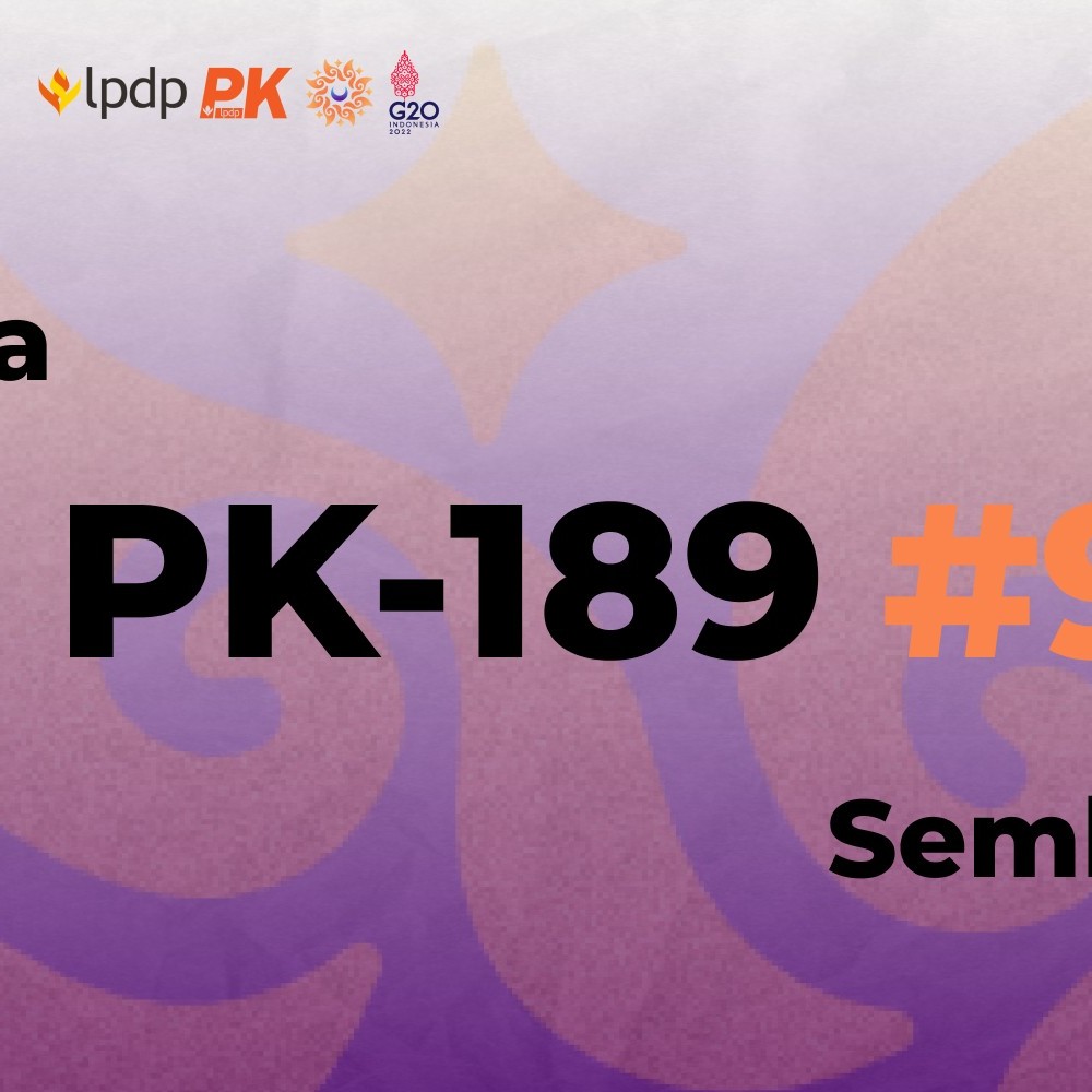 pk189lpdp's tweet photo. Halo, sobat Tala!

Masih penasaran dengan profil anggota PK angkatan 189?
Yuk kita lanjutkan kenalan dengan teman-teman Sembagi Arutala!

@LPDP_RI 
@pk189lpdp

#DiriUntukNegeri #SDMUnggulIndonesiaMaju
#AkuPastiMengabdi #LPDP #PK189 #SembagiArutala #AsakuSinariIndonesia https://t.co/JGx2MMqerl