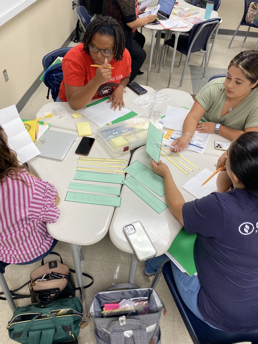 PISDESMath's tweet photo. ๐ค PL4 math teachers & coaches working, collaborating, & learning during our ETP:PL Math session! #PISDMathChat #PISDelemPL https://t.co/zLECHx9Ni0