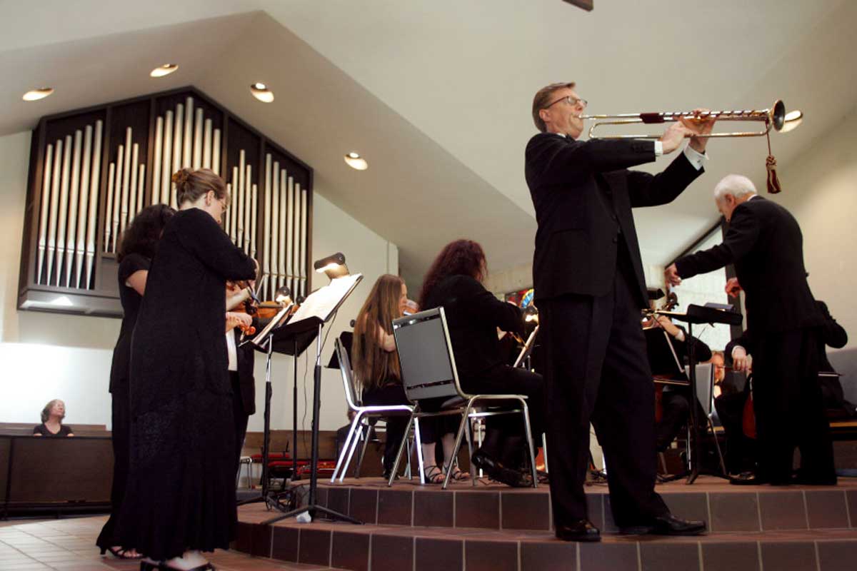 One of the Best Baroque Trumpet Players in the World, John Thiessen, is a returning artist at the Festival this year. He will be performing on July 31 at the opening concert at St. Luke's Cathedral. #JSBach <a href="/visitmaine/">Maine Tourism Office</a> #musicfestival #PortlandMaine