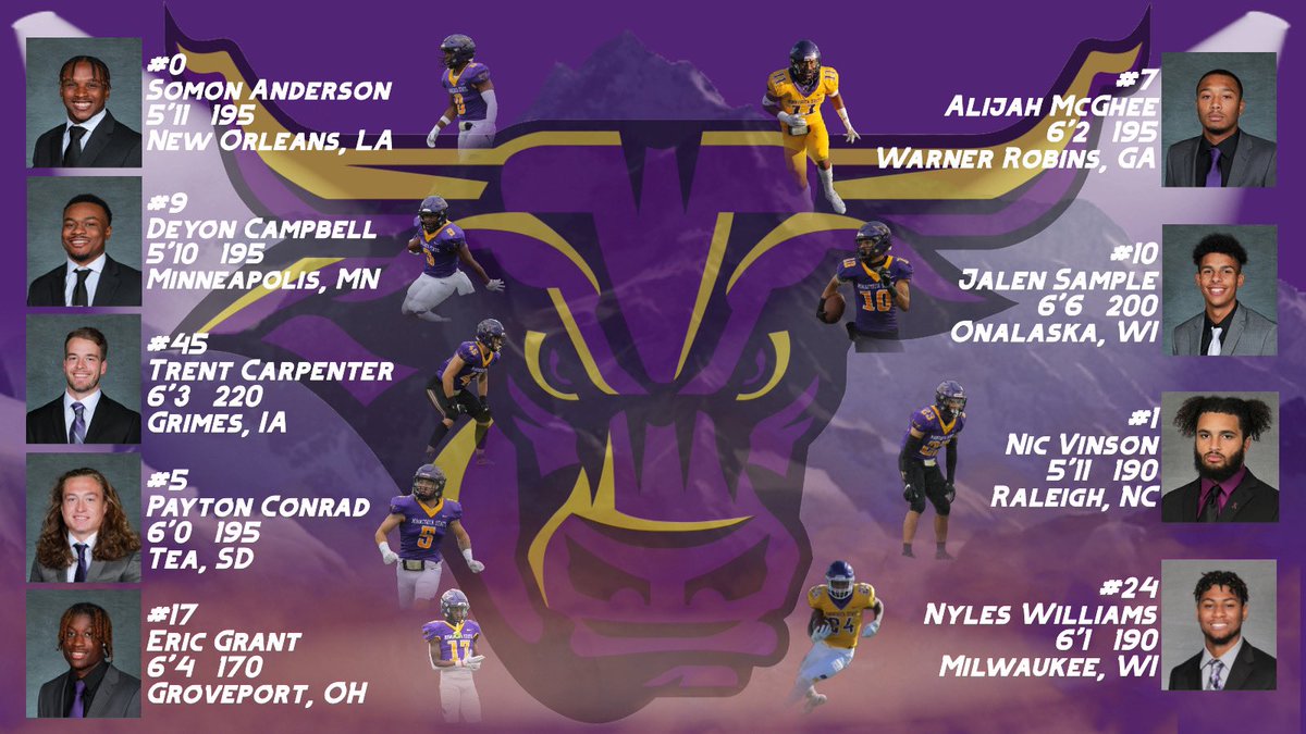 maverick_scoop's tweet photo. We are ecstatic to have Great Senior Leadership in this group of Perimeter Players in @_somon_ @deyon_campbell6 @TCarpy8 @PConrad_12 @Eric_Grant2O @Mcghee1001 @_FreeSample @niicwv &amp; @Nwilliams_24 ‼️ Can’t wait to climb the mountain with these men! #TheAscent #RollHerd1-0 💯🏈🤘😈 https://t.co/YoDzG1cutv