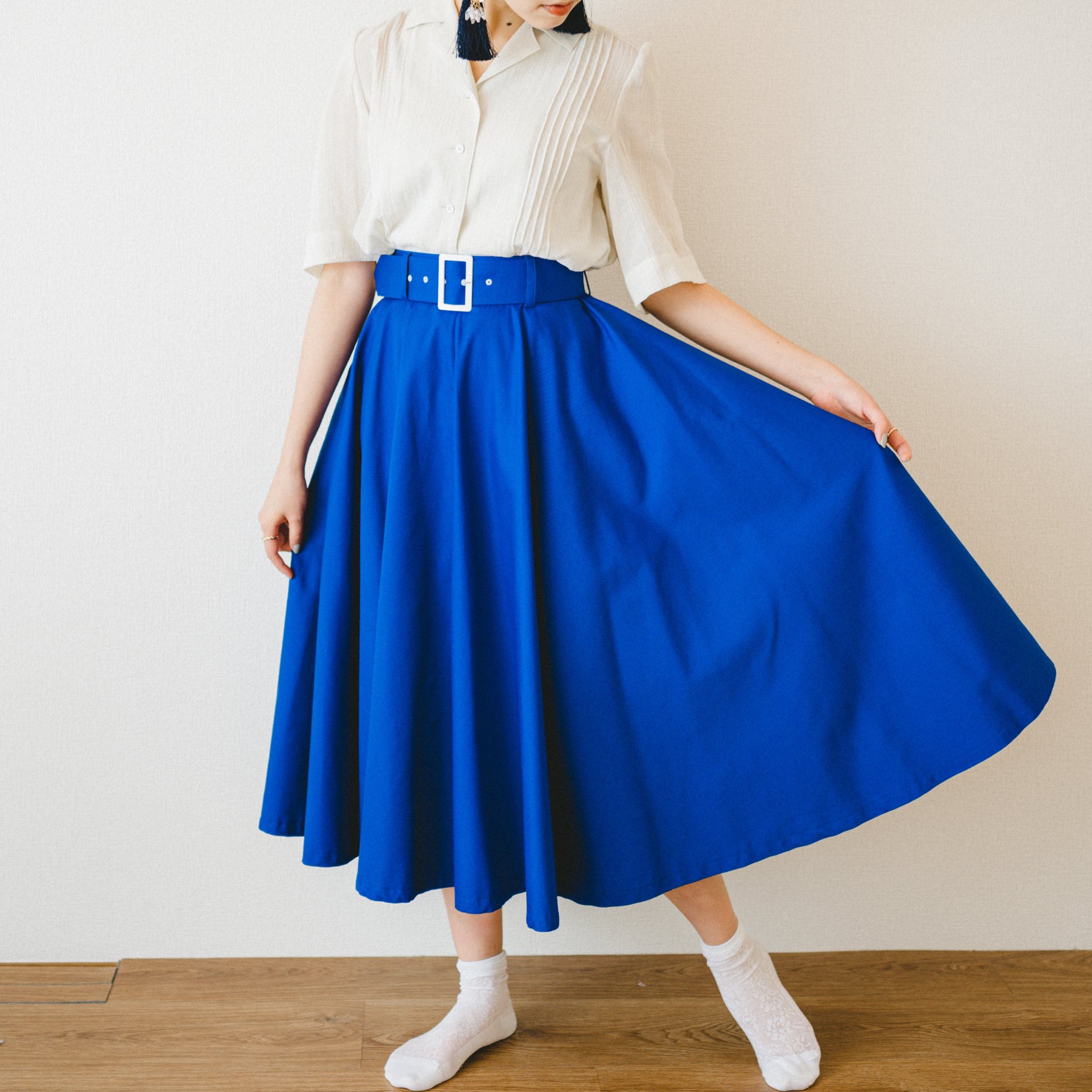 Re:poris レポリス fairycloset08 gather skirt