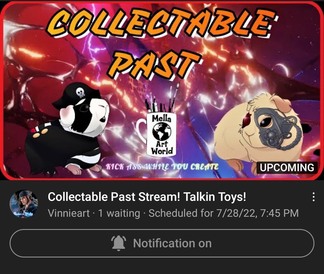 #UnitedUnderground PRESENTS 
📺COLLECTIBLE PAST♟
EPISODE #0030 Talkin' Toys!

HOSTED BY #2Guineas
@rattyratkinson / @PigColective
@Vinnieart
&
@TheLasso0fTruth
@InfinitaleComic 

#Collectibles
#CollectiblePast
#TommyAndTheGuneaPigCollective
💥youtu.be/nq58v18K6Ts💥