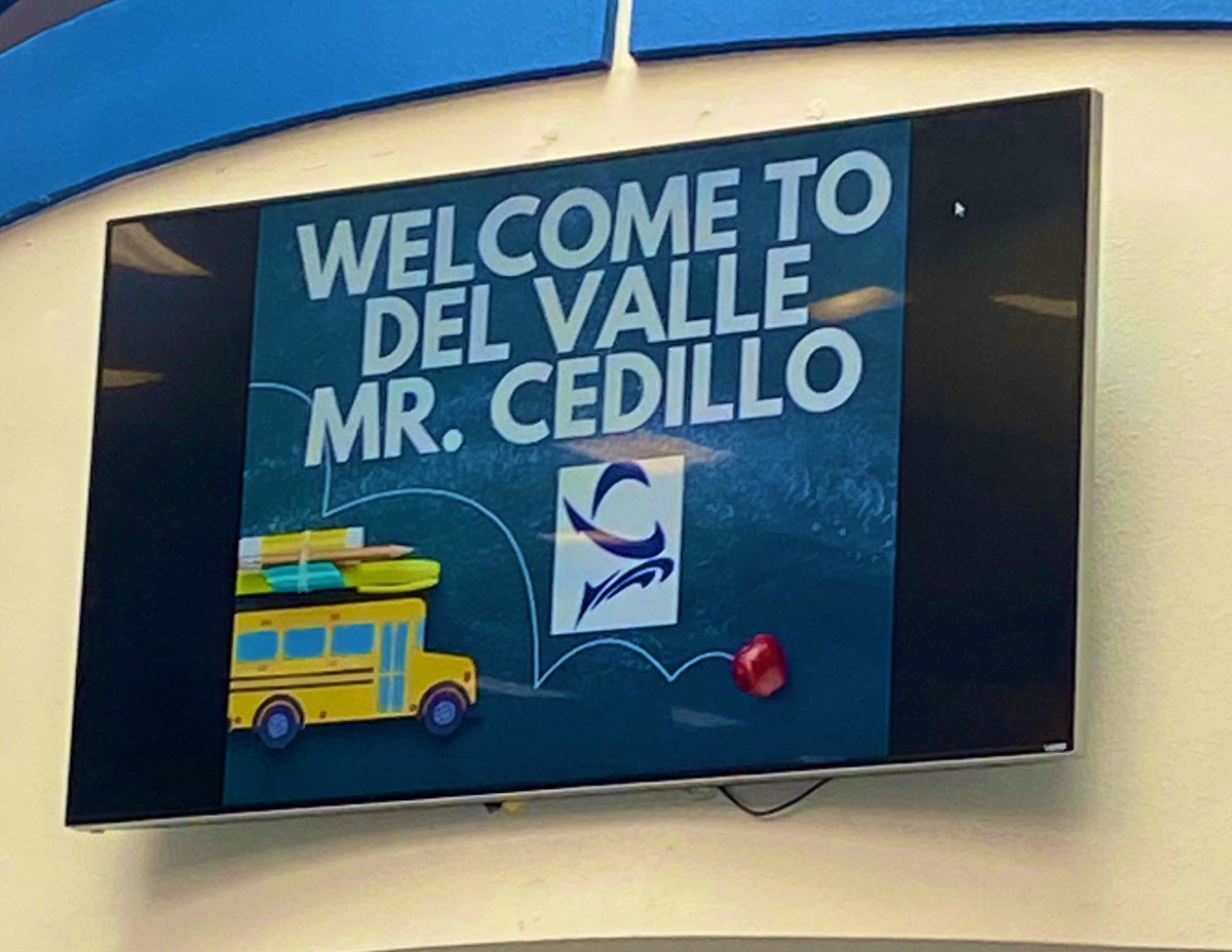 #OFOD Let’s welcome the new principal @IvanCedilloYISD to the Big Bad Blue! Happy to have you back home! #LeadershipMatters #WeDeliverExcellence @YsletaISD @SylviaBautist13