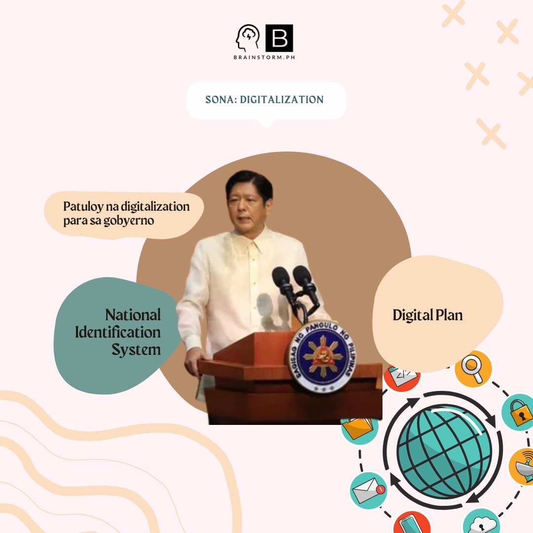 BrainstormPH's tweet photo. Inilatag ni Pangulong Marcos Jr. na ang kanyang administrasyon ay itutulak ang “Digitallization” upang mas mapabuti ang serbisyo ng gobyerno para sa publiko.

Ano ang opinyon mo sa mga planong ito? Share mo naman!

#BrainstormPH #ReviewingSONA #PBBM #Digitalization https://t.co/ixrDhF5GPf