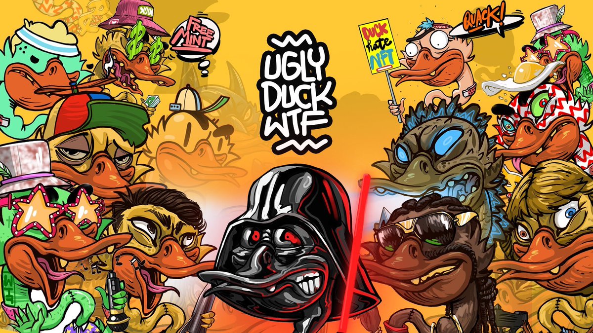 🐣Ugly Duck WTF x NFT Alpha Brazil 🔥

🎁 20 WL Spots in total. Win your duck-list for 2x Free Ugly Duck Mint🐣

1️⃣ Like &amp; RT
2️⃣Follow: @NFTAlphaBrazil and @uglyduckwtf
3️⃣Join Discord: discord.gg/bBnZaBr2CU

⏲️Giveaway ends in 48Hrs.

#giveaway #NFTCommunity #FreeMint