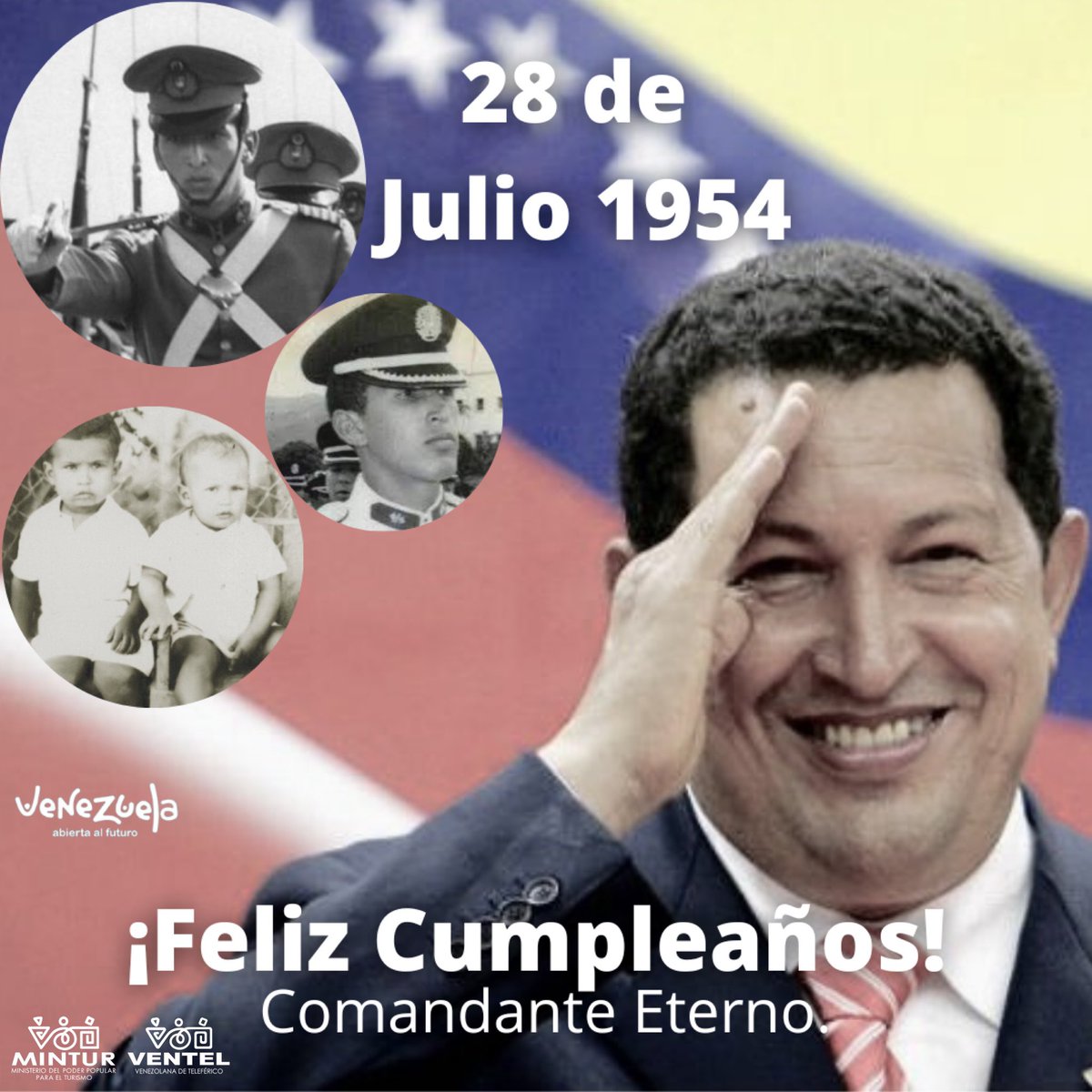 68 años Comandante eterno. Siempre vivo en nuestros corazones 🇻🇪.
¡Feliz Cumpleaños!