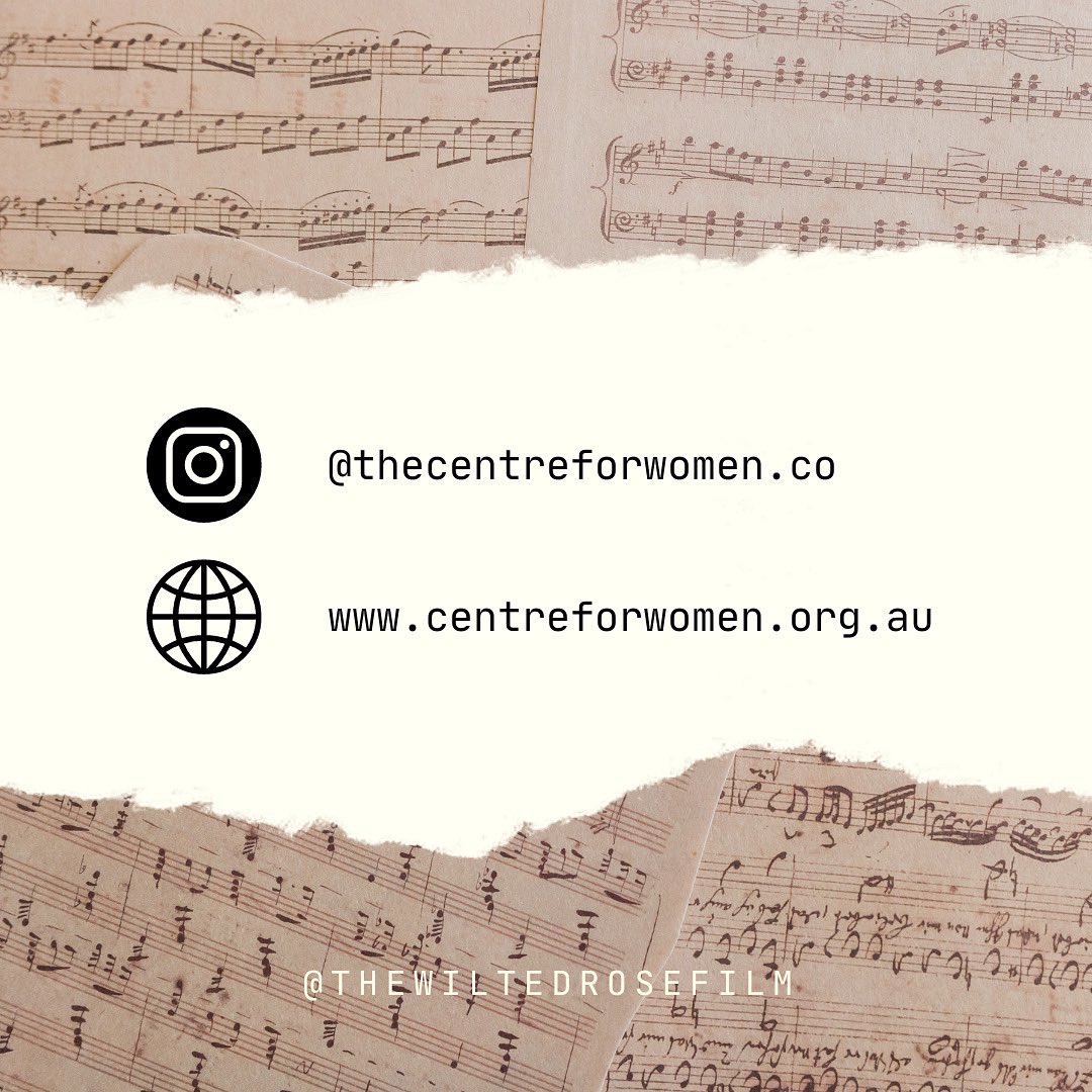 THE WILTED ROSE is thrilled to partner with <a href="/centreforwomen_/">The Centre For Women & Co.</a> a Logan based Organisation that offers support to those affected by Domestic Violence. 

We hope the film will become a resource for them to engage with community &amp; raise awareness leading to intervention &amp; prevention.