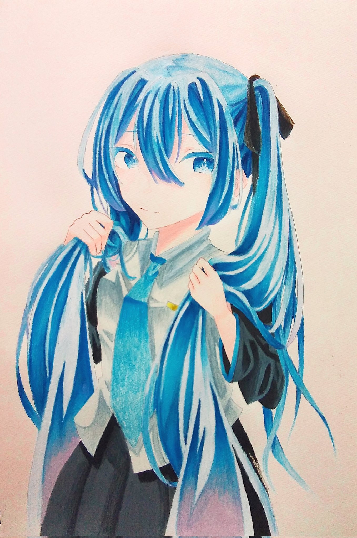 初音ミクちゃん ᐟ ᐟ 初音ミク イラスト 絵描きさんと繋がりたい アナログ イラスト練習中 T Co Yrdtbp5uty Twitter 初音ミクちゃん ᐟ ᐟ 初音ミク イラスト 絵描きさんと繋がりたい アナログ イラスト練習中 T Co Yrdtbp5uty Twitter