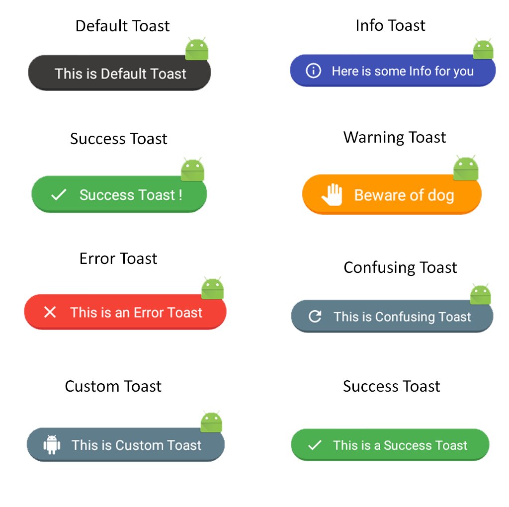 shashank020597's tweet image. For the Android Developers ❤️ make your native android Toasts Fancy. A library that takes the standard Android toast to the next level with a variety of styling options.
github.com/Shashank020519…
#android #toast #androidlibrary #mavencentral #fanytoast