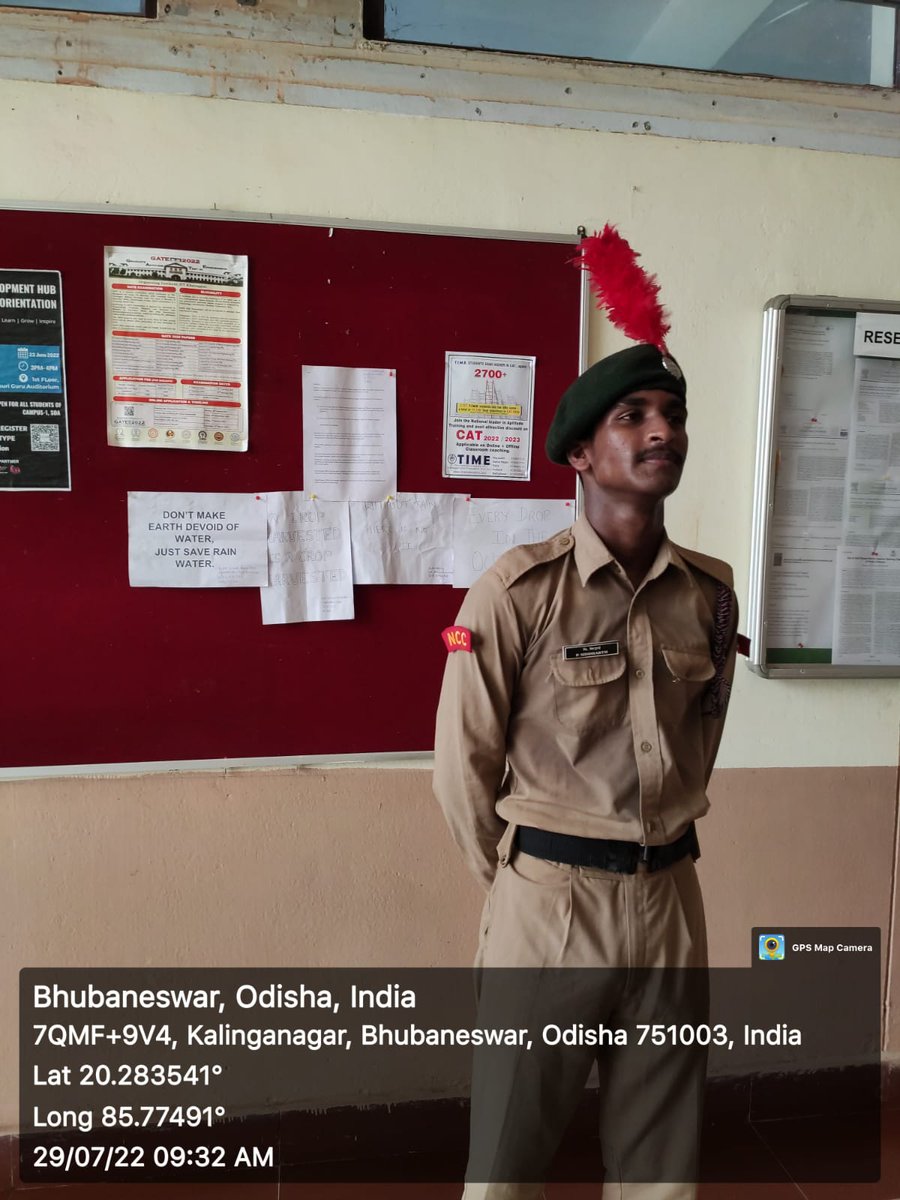 NccSoa's tweet photo. RAIN DAY CELEBRATION: CATCH THE RAIN  is celebrated in ITER, SOA UNIVERSITY.
Cadets of 4(O) CTC has taken oath and given speech on " How to conserve rain water".

@kalinga_sagar 
@utkalpride 
@HQ_DG_NCC 
@4OCTCNCC https://t.co/k5N94P8ZLc