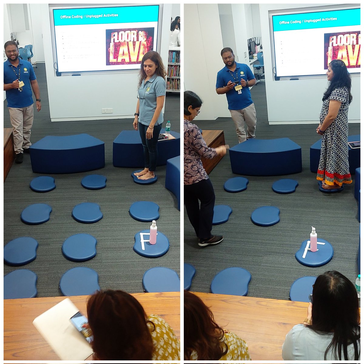 RiddhiGandhi20's tweet image. Computational Thinking just got better! Using the 4 pillars through unplugged engagements. Thank you @pradeeshvm and @MrSidney_EdTech for a super engaging session! 
@KarenMonteiro21 @ois_primary @nehaminda #LearningTechnology #computationalthinking #techteam