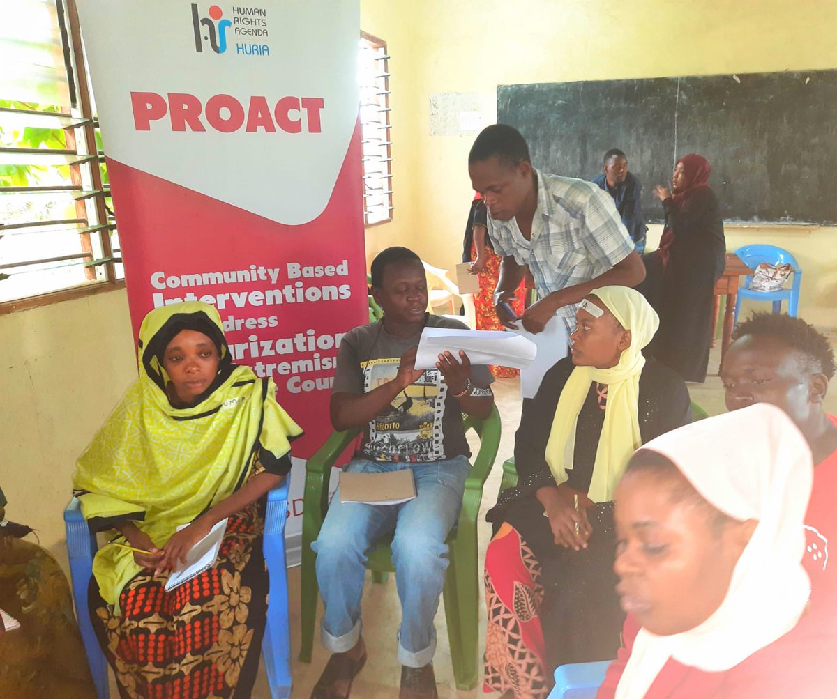 The Ngombeni and Ramisi Community teams, continue to engage vulnerable groups through mentorship and counselling sessions. These facilitate the creation of support structures and copying mechanisms to prevent hate, polarisation and extremism.

<a href="/isdglobal/">Institute for Strategic Dialogue</a> <a href="/NCTC_Kenya/">NCTC Kenya</a>