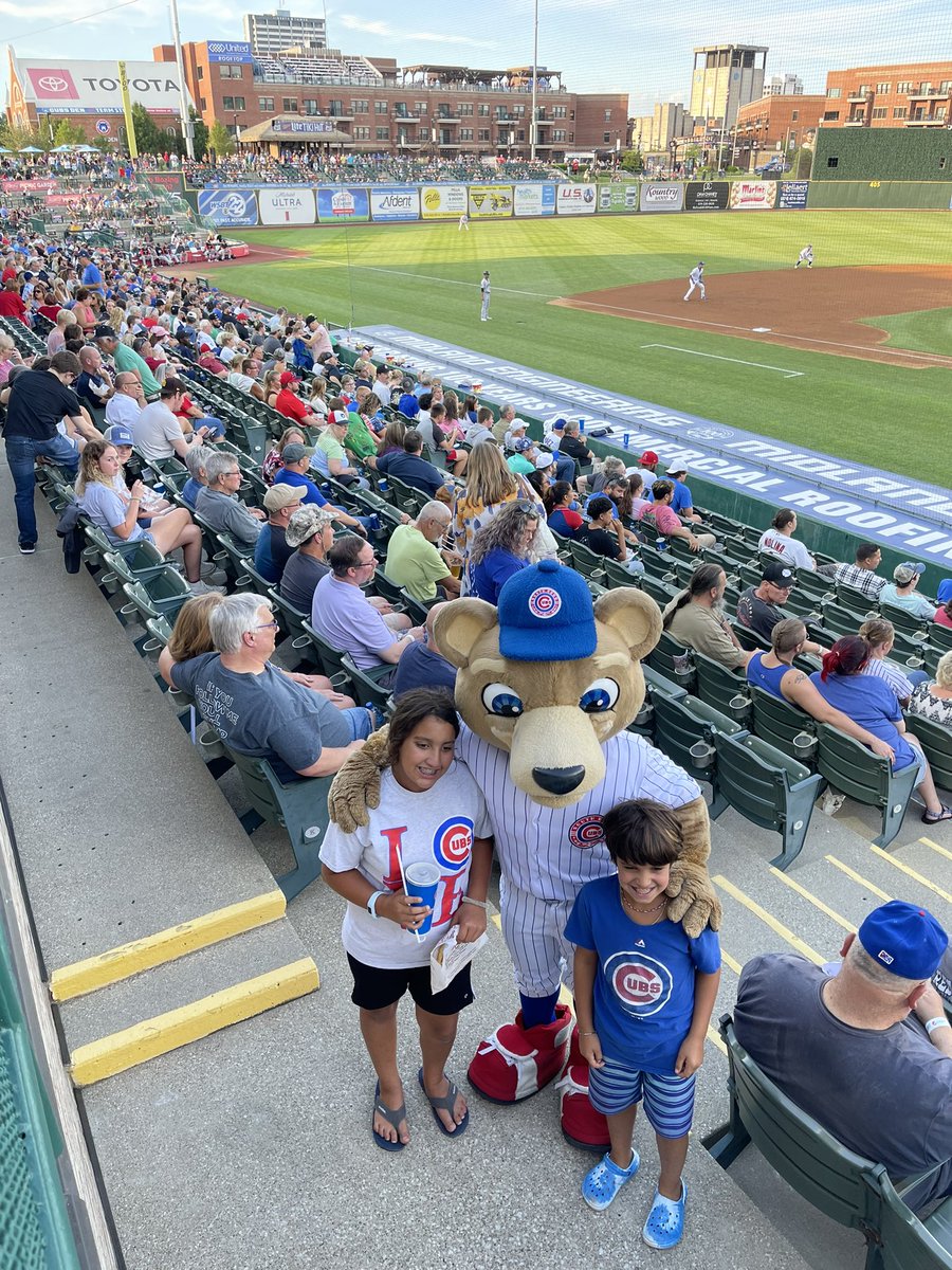 If you are a @Cubs fan and have not been to see the @SBCubs, you don’t know what you are missing! Especially if you have young kids. A fantastic ball park and SO much fun! Thank you @AndrewTBerlin and @CourtneySBerlin Can’t wait to go back!