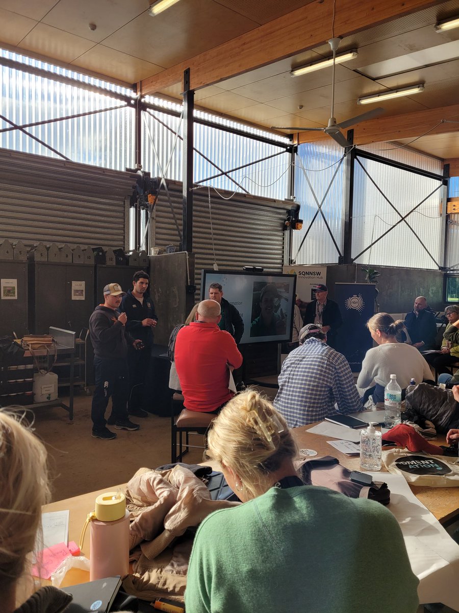 And the pitching is underway at #agmentation
Some great young minds and some brilliant #innovative ideas to support people, business and landscape. The future is in good hands.
<a href="/DAFFgov/">Department of Agriculture, Fisheries and Forestry</a> #FutureDroughtFund