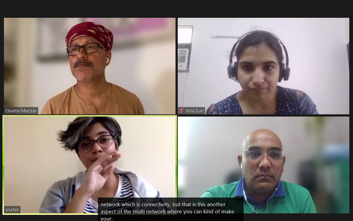 DEFindia's tweet photo. #CNX2022
#CommunityNetworkXchange
@OsamaManzar on scaling up CNs, given there is an apprehension when something is seen as a technology and not as culture or a way of life. https://t.co/Dny0DBq6G4