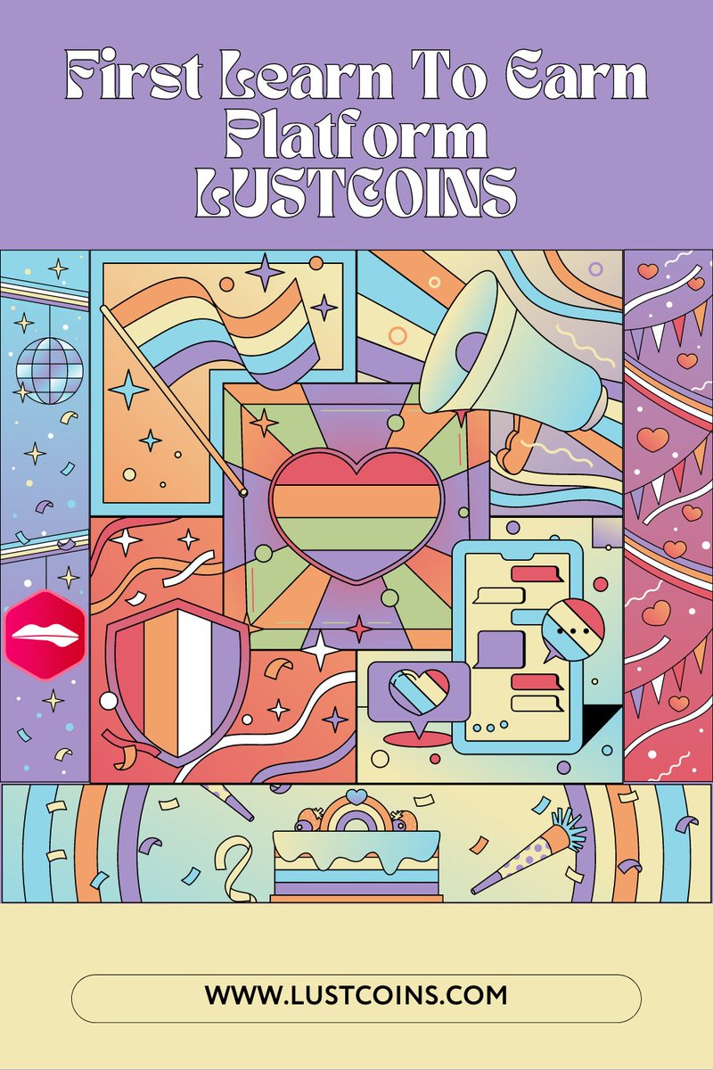 First Learn to Earn Platform #lustcoins #LearnToEarn