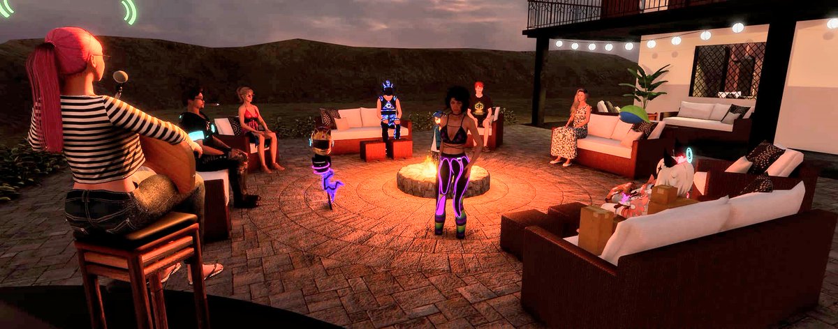 Find your community. Share your talents. Explore and create beautiful worlds. Communicate comfortably. VR or Desktop.  @SansarOfficial 
#socialvr #virtualspaces #virtualcommunity #vr #gaming #sansar #pcvr