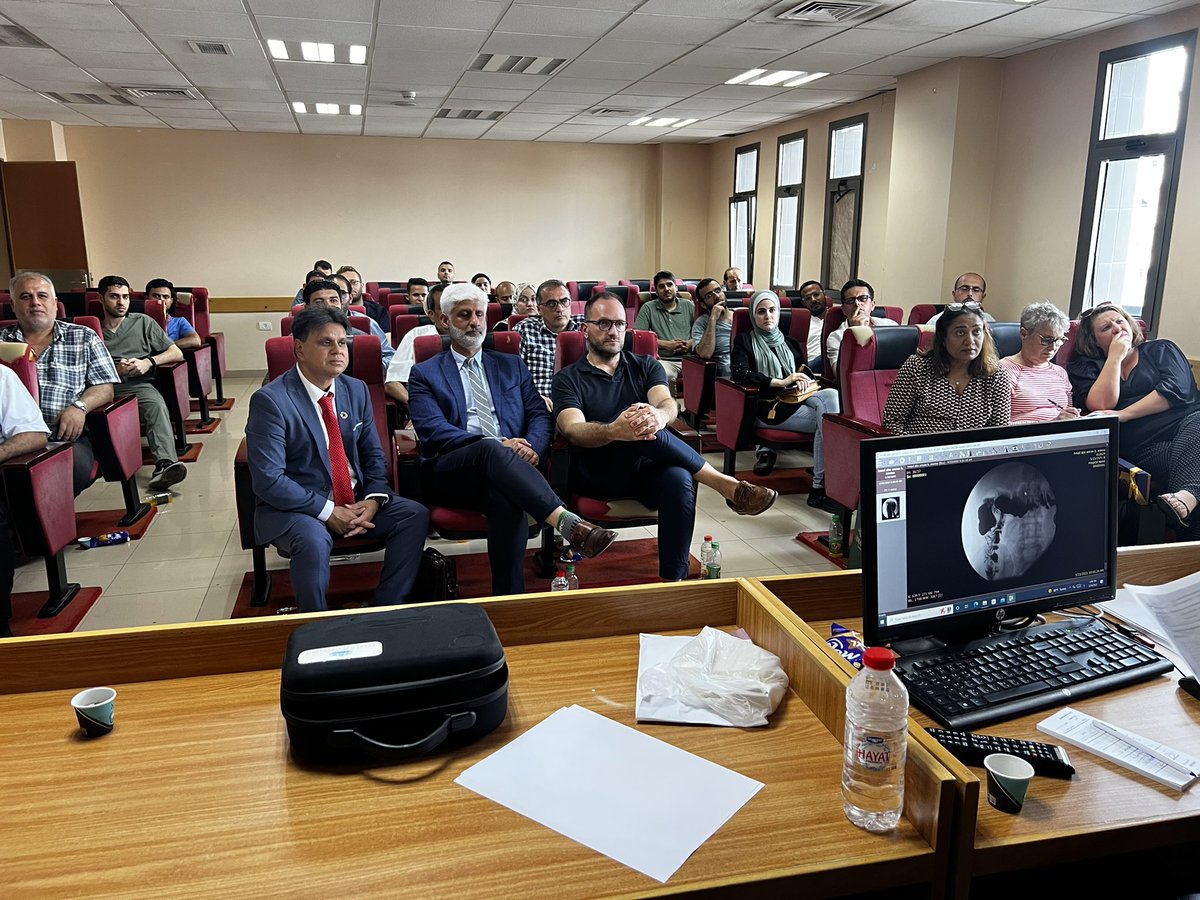 ShafiAhmed5's tweet photo. A successful mission with @MedicalAidPal in Gaza to improve the care of patients with colorectal cancer. I am grateful for the hospitality from all of the staff and colleagues. It’s always an incredibly humbling experience. https://t.co/EAi0kiHxVb