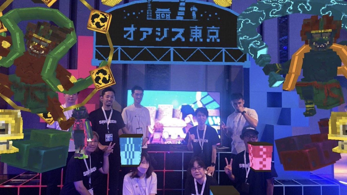 Oasis Tokyo」 by Coincheck! #ComingSoon #Coincheck #TheSandboxJapan