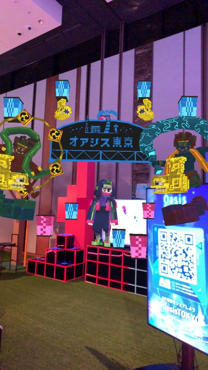 Oasis Tokyo」 by Coincheck! #ComingSoon #Coincheck #TheSandboxJapan