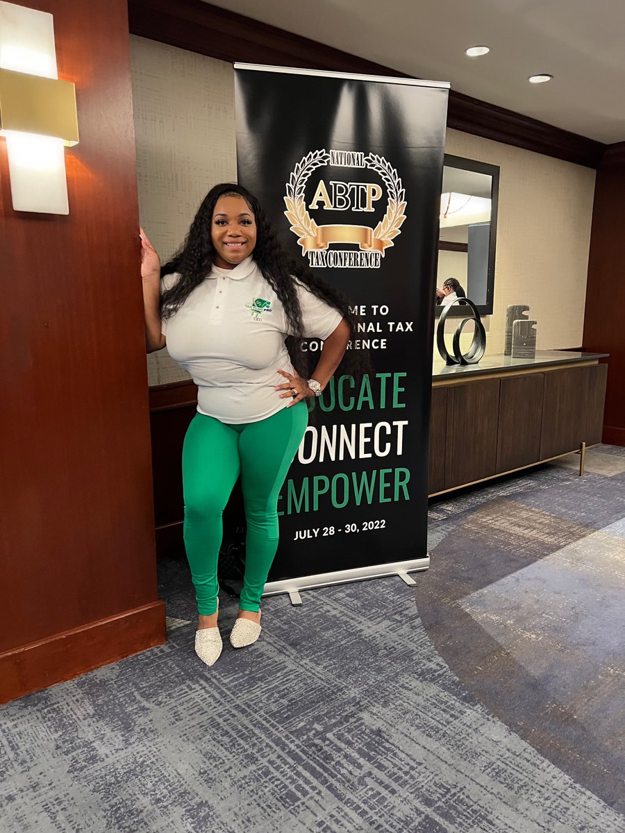 gudvibez's tweet photo. Day 1 of the Association Of black Tax Professionals conference!!! It was a success! My team represented! #TaxPlugPro https://t.co/wtEcvOrVv8