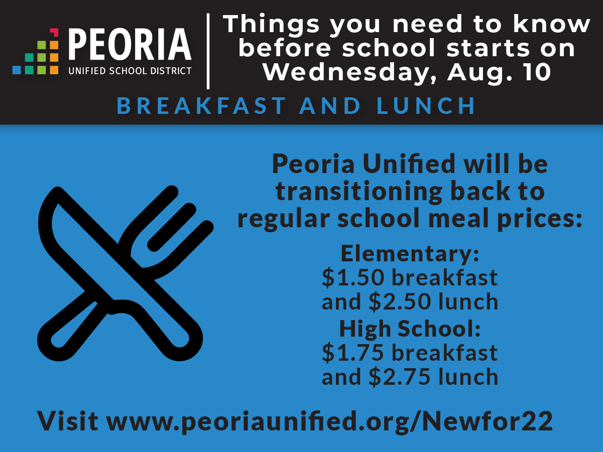 Below are the meal prices for the 22-23 school year! We are counting down the days Bobcats!