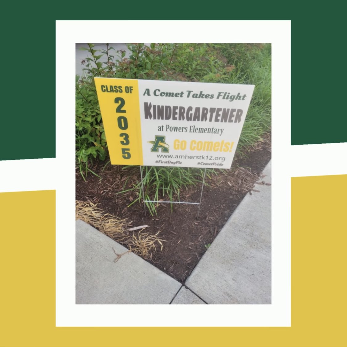 We’re so excited for the school year to start! Register your Kindergartner as soon as possible. We can’t wait to put these signs in the yards of our newest Comets! ♥️