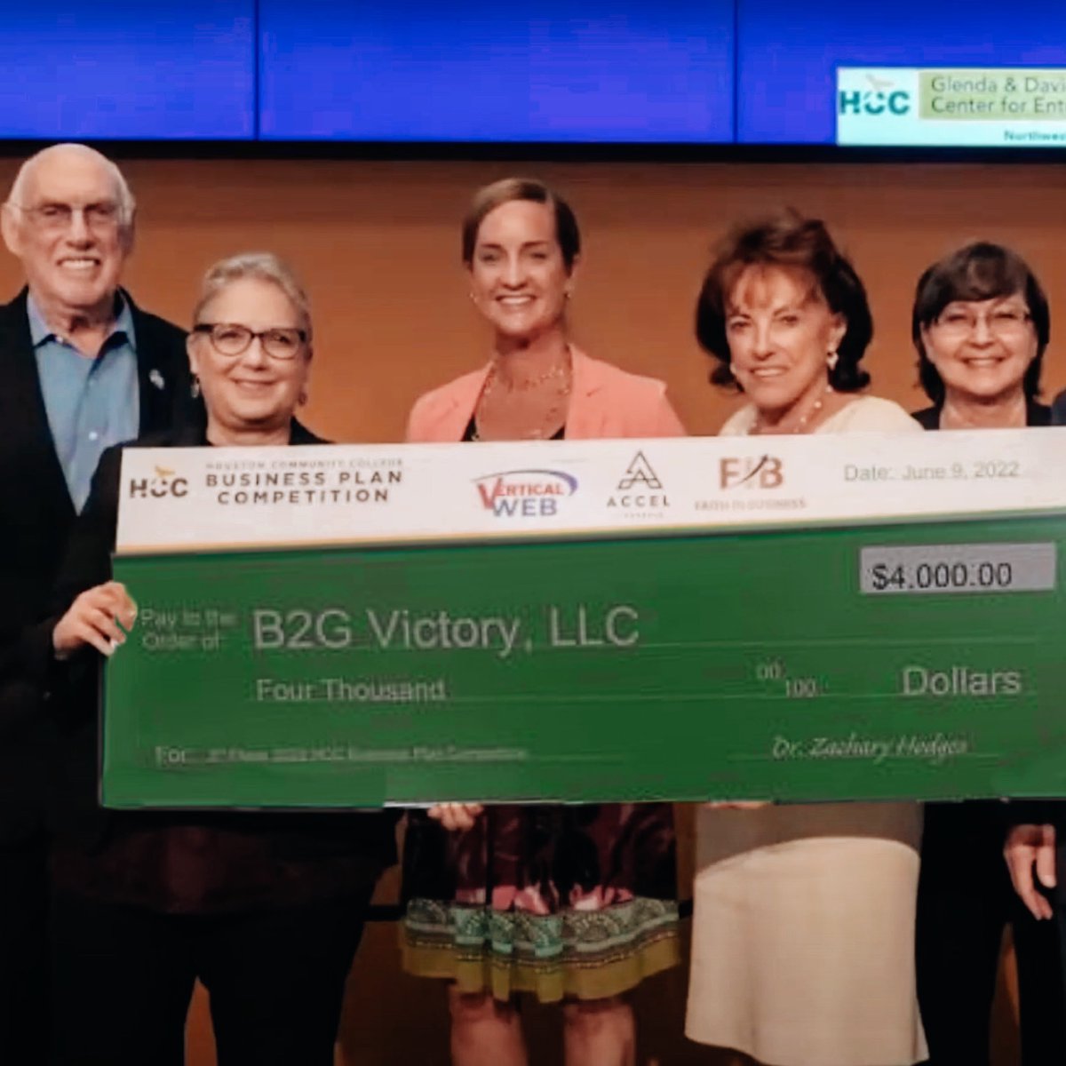 B2GVictory's tweet photo. ICYMI: #B2GVictory recently won 3rd place in @WeAreHCCS's Business Plan Competition - head over to our YouTube to hear co-founder, @srepka talk with HCCTV about our plan to #WinGovernmentContracts for small businesses.
Go to: https://t.co/f5EWPH9N6a
#VictoryTips #smallbusiness https://t.co/DqP9JzDqS9