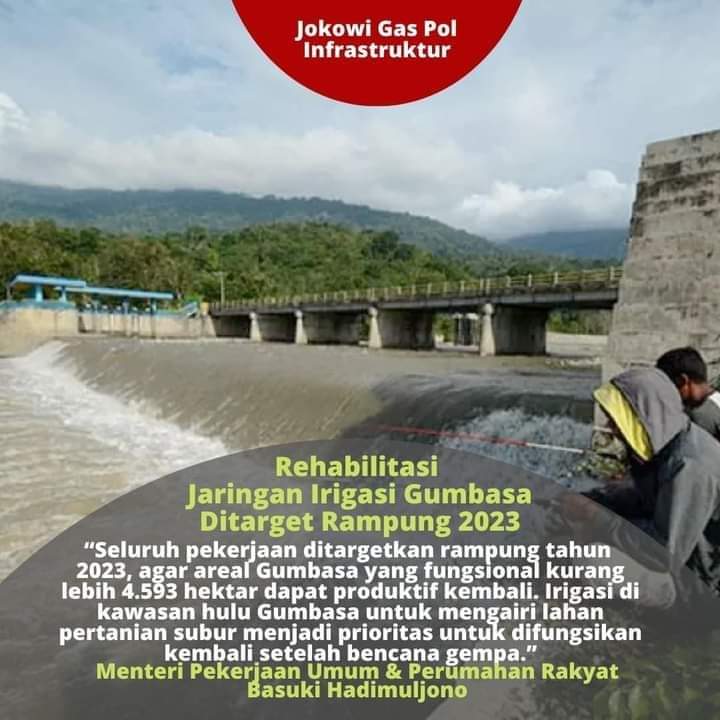 <a href="/KemenPU/">Kementerian PU</a> targetkan rehabilitasi jaringan irigasi Gumbasa rampung pada 2023.
<a href="/jokowi/">Joko Widodo</a>