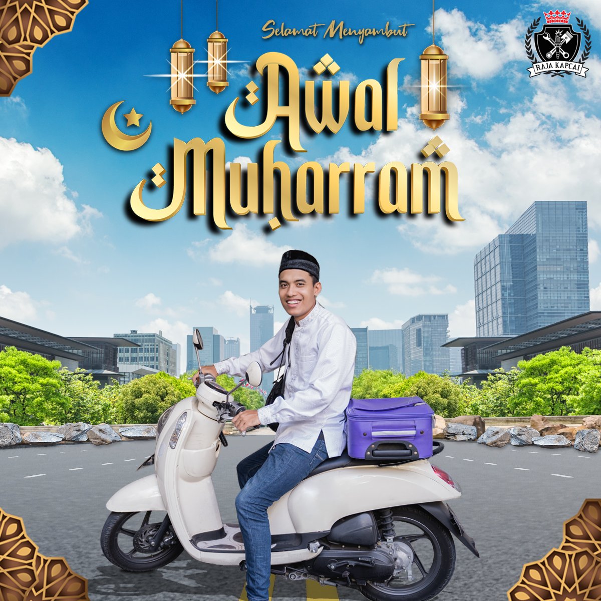 KapcaiRaja's tweet photo. Salam Maal Hijrah semua ππ Semoga tahun baru Hijrah ini membuka lembaran baharu buat kita semua.
#RajaKapcai #MaalHijrah2022 #AwalMuharram #kalendarIslam #KeluargaMalaysiaPemangkinKemakmuran #azambaru #tahunbaru https://t.co/qUkDbR1bMf