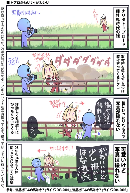 ナリタトップロードがカワイイ話

#ウマ娘 