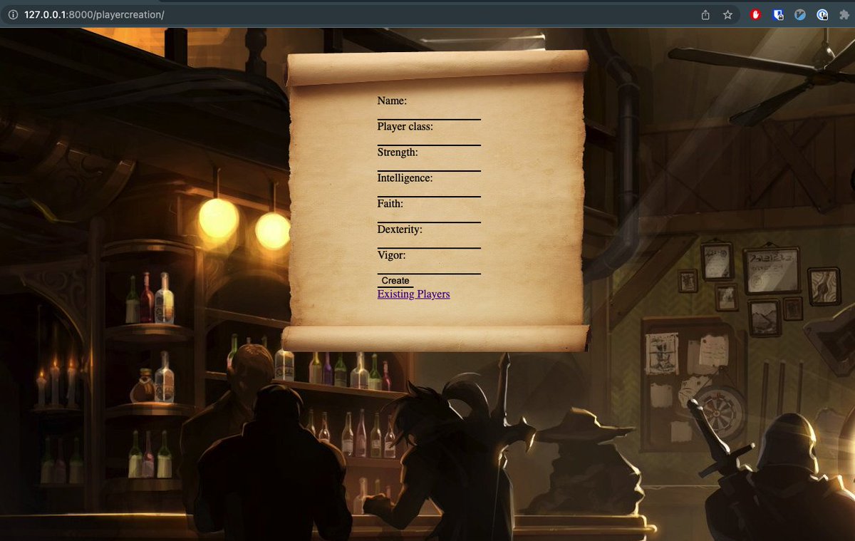 (9/100) Here is the progress with the player chart, almost done with the input form. Tomorrow we can set the player list.
#100DaysOfCode #Django #SoftwareDeveloper #webdevelopment