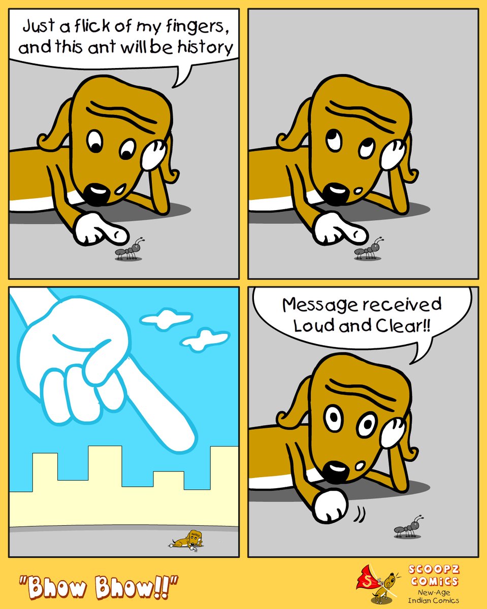 ScoopzComics's tweet photo. Live and let live... #bhowbhow #streetdog #scoopzcomics https://t.co/EZxOHa9OBk