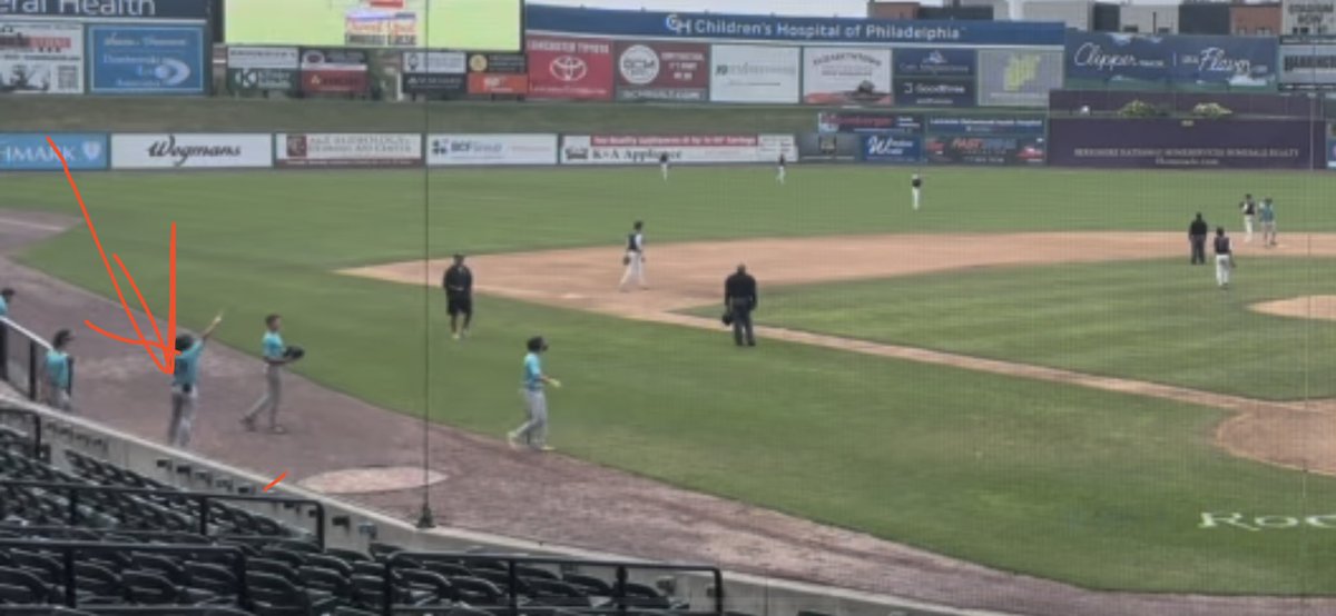 Tmichael26's tweet photo. I have to say , I’ve not seen @HunterPeszynski much before this summer..  This kid loves his baseball brothers  &amp; gets fired up when they have  success.   He is the ultimate teammate.. Great job !! @CoachMarcusHill https://t.co/EnP4TaujDV