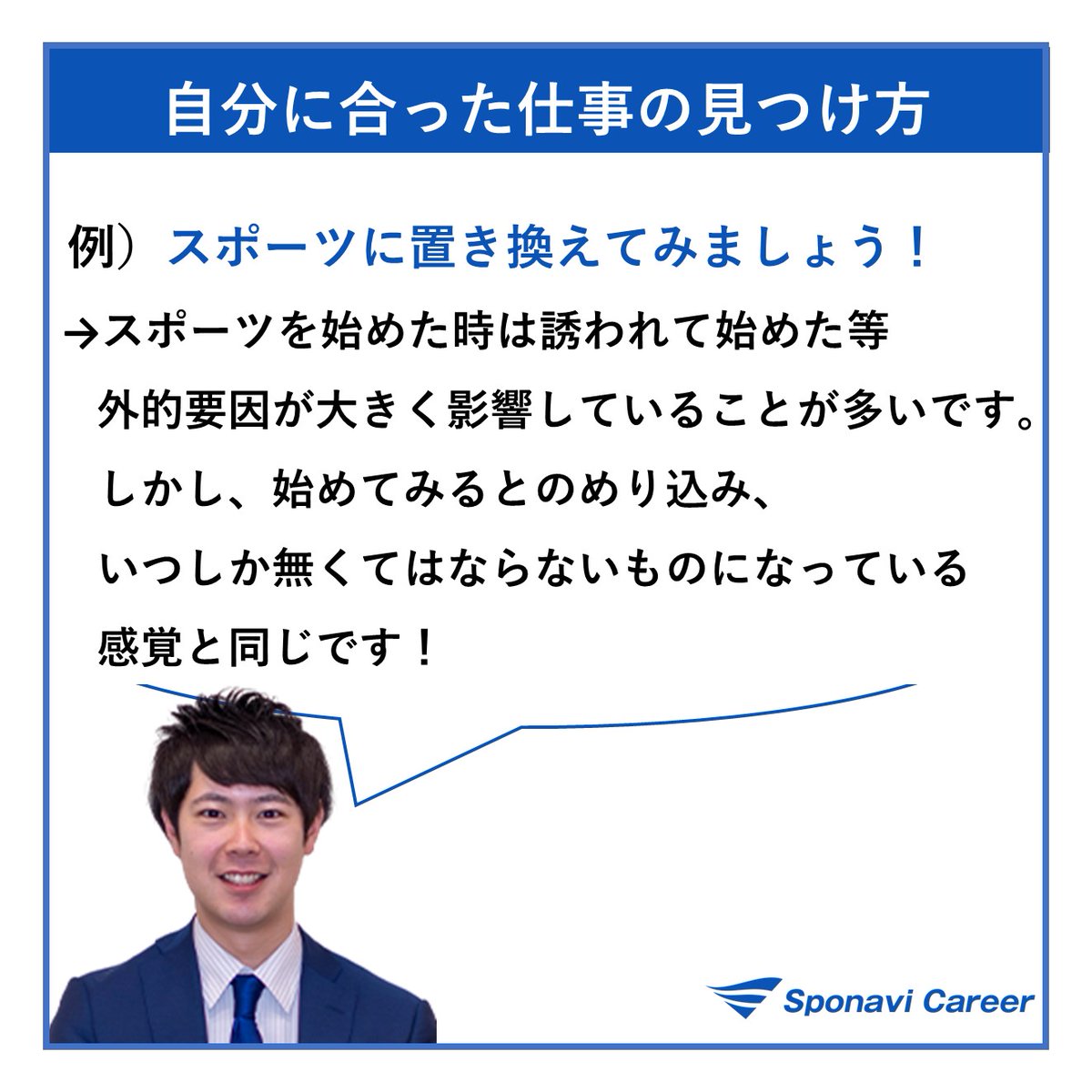 sponavicareer's tweet photo. ◆◇体育会の経験は転職の力になる◇◆スポナビキャリア
今回は、弊社キャリアアドバイザー⚾吉良さん⚾に「自分に合った仕事の見つけ方」を伺いました！
#セカンドキャリア #転職エージェント #職務経歴書 #20代の転職 #30代の転職 #野球 https://t.co/PjPZmDeeh8