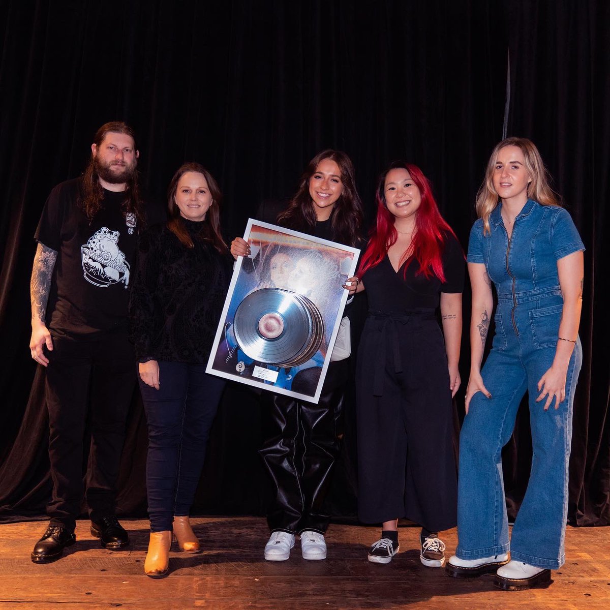 SonyMusicNZ's tweet photo. We loved having @tatemcrae in Aotearoa for the first time last weekend! What an insane show 🔥🎉❤️

📸: Tom Grut
@LiveNationNZ https://t.co/0uibOx3xob