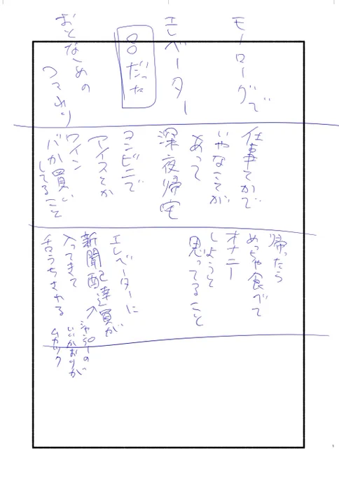 ①岩浪さんのプロットを
②再構成してネームにして
③岩浪さんに作画してもらう
というシステムでお送りしています 