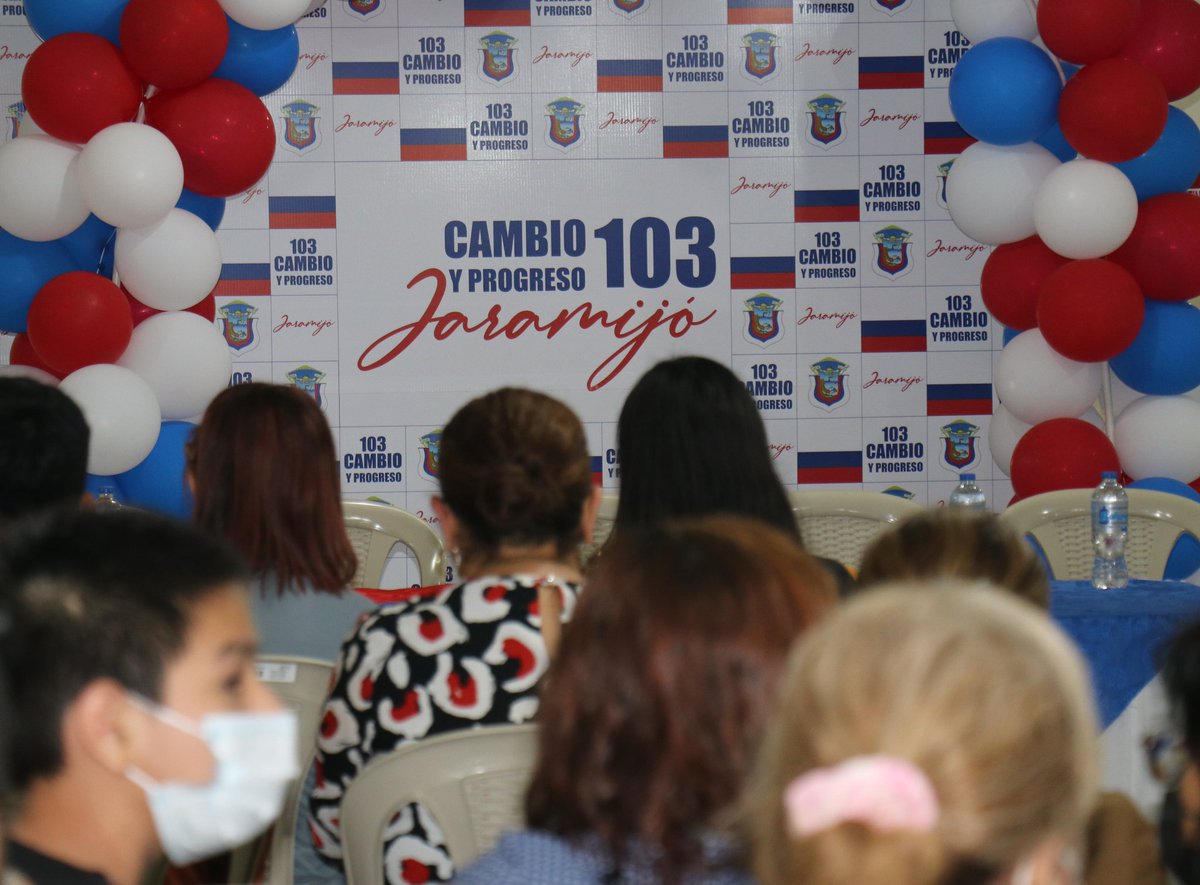 CNEManabi's tweet photo. #HOY🗳 | Brindamos apoyo, supervisión y asistencia técnica en las #EleccionesPrimarias del Movimiento Político #CambioYProgreso, Lista 103, con ámbito de acción en #Jaramijó, donde se eligieron a los precandidatos para las dignidades que participarán en las #Elecciones2023Ec🇪🇨. https://t.co/OhceqaeRGe